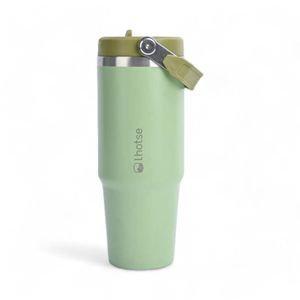Botella Térmica Insulada 900 Ml Lhotse Travel Mug Verde
