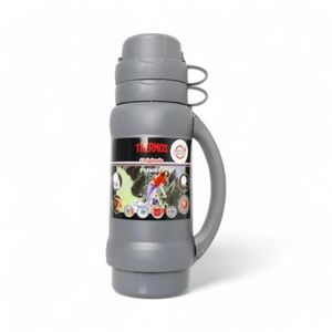 Termo Agua Thermos Plastico/Vidrio Templado 1.8 Litros Gris
