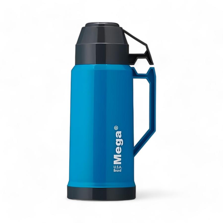 Termo Agua Mega  New Megatemp 1 Litro Azul