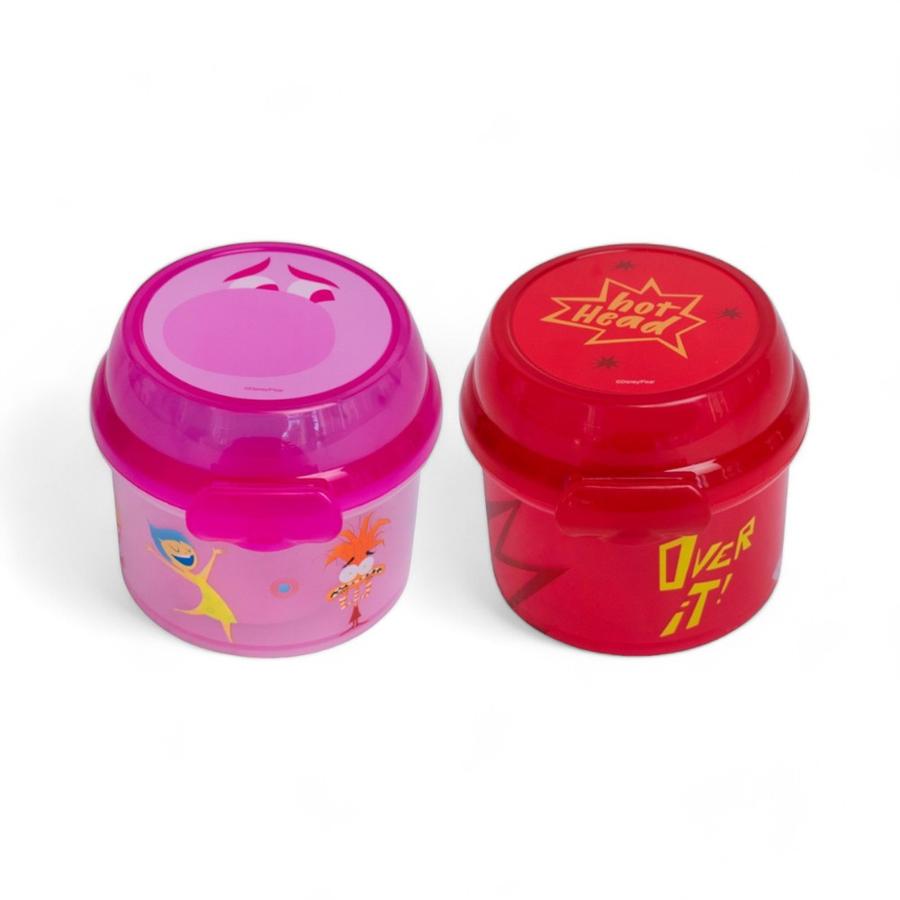 Porta Snack Infantil Intensamente 2 Redondo Coleccionable