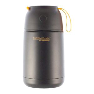 Termo Comida Acero Inoxidable Negro 680 ml