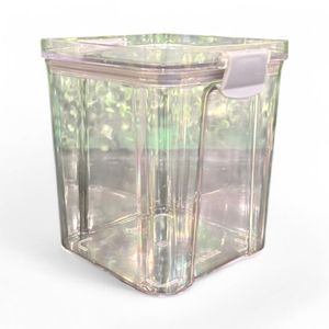 Contenedor Hermético con Tapa 1000 ml Transparente