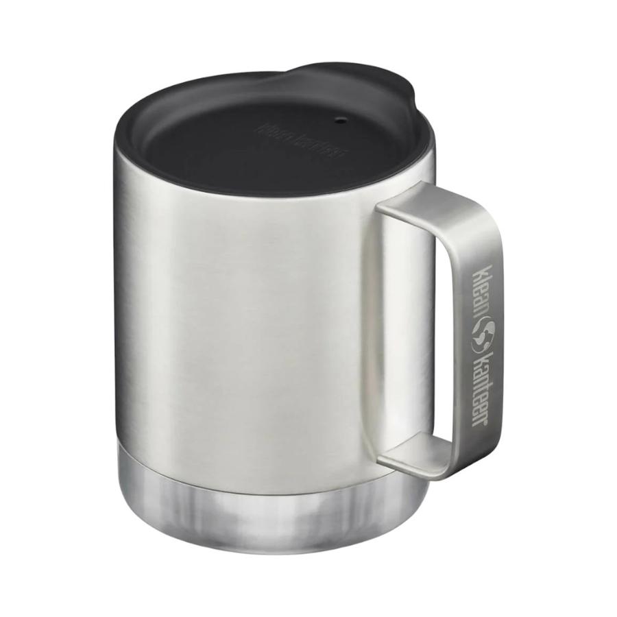 Tazón Mug Klean Kanteen 355 Ml Con Tapa Plateado