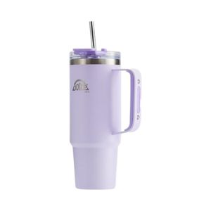 Jarro Mug Doite Doble Capa Aislado Lila 900 ML