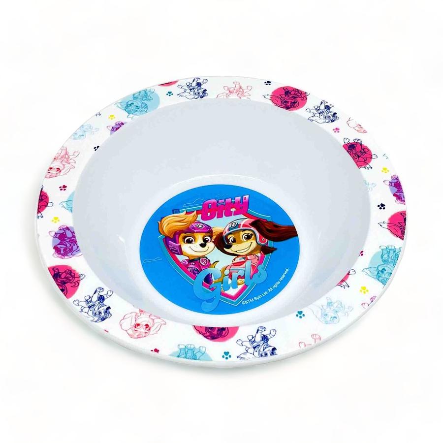 Bowl Infantil Paw Patrol Apto Para Microondas Blanco