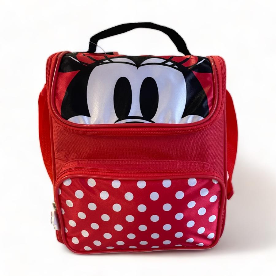 Lonchera Minnie Mouse Roja