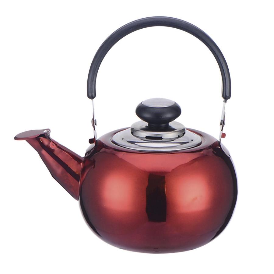 Tetera Doral Diana 800 Ml Acero Inoxidable Rojo