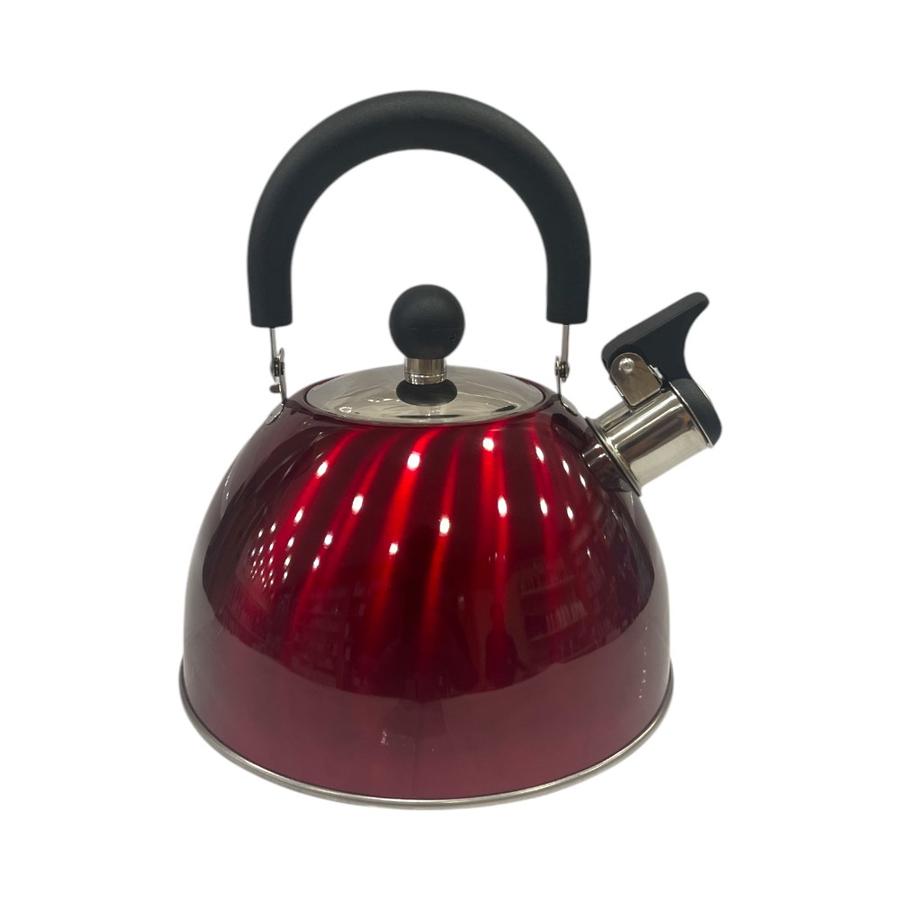 Tetera Acero Inoxidable Emballetada 2.5 Litros Rojo