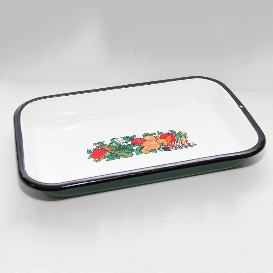 Asadera Condor Rect 36 Cms Enlozada Gran Chef