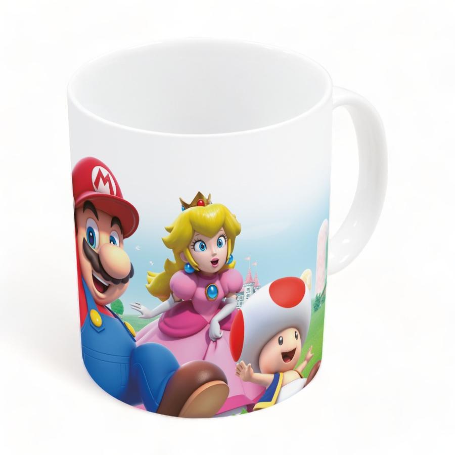 Tazón Cerámica Luigi Mario And Friends 320Ml Multicolor