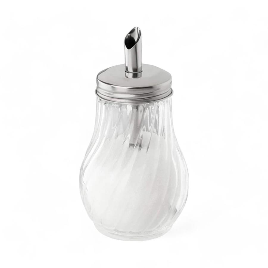 Azucarero Individual 250 CC Vidrio Transparente