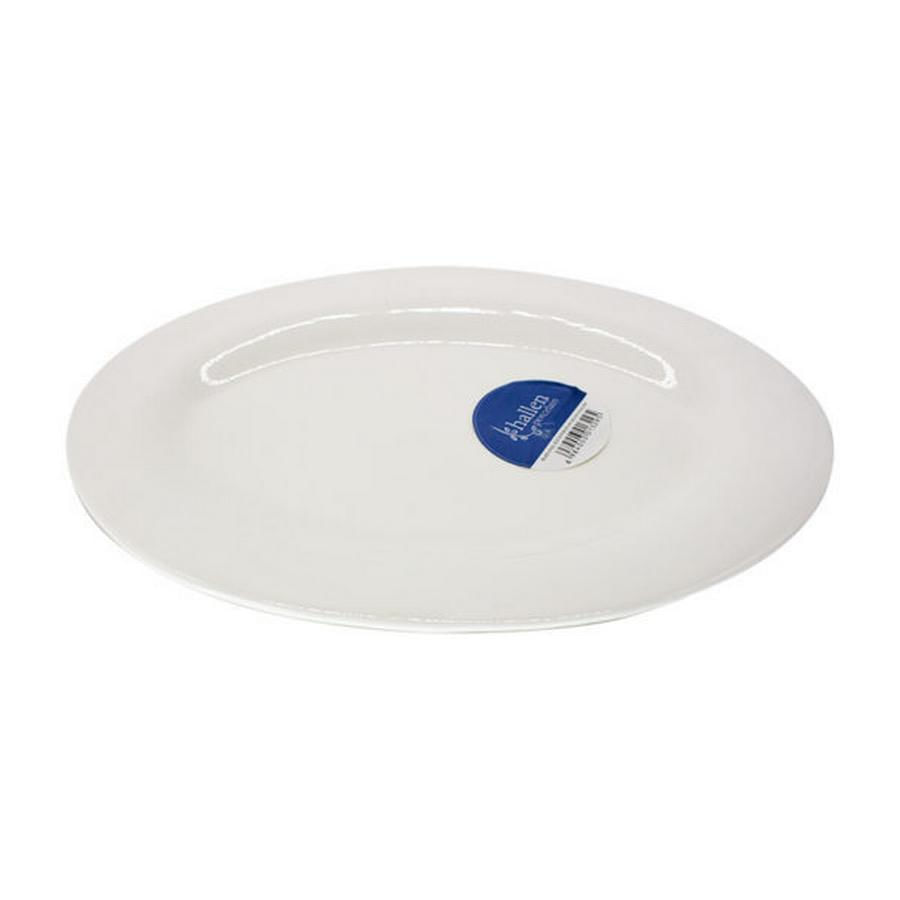 Plato Porcelana 30,5 Cm Hallen Blanco