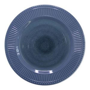 Plato Fondo Melamina 28 Cm Hallen Mediterránea Azul