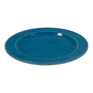 Plato Melamina 23,3 x 22,3 x 1,8 Cm Home Well Azul