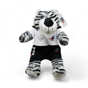 Peluche Colo Colo Tigre 26 Cm Blanco/Negro