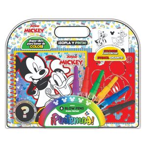 Set Para Colorear Super Pintemos Mickey