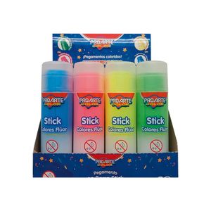 Pegamento En Barra Proarte Color Flúor 36g Coleccionable