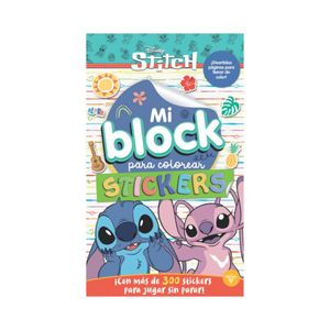 Block para Colorear Stitch Disney