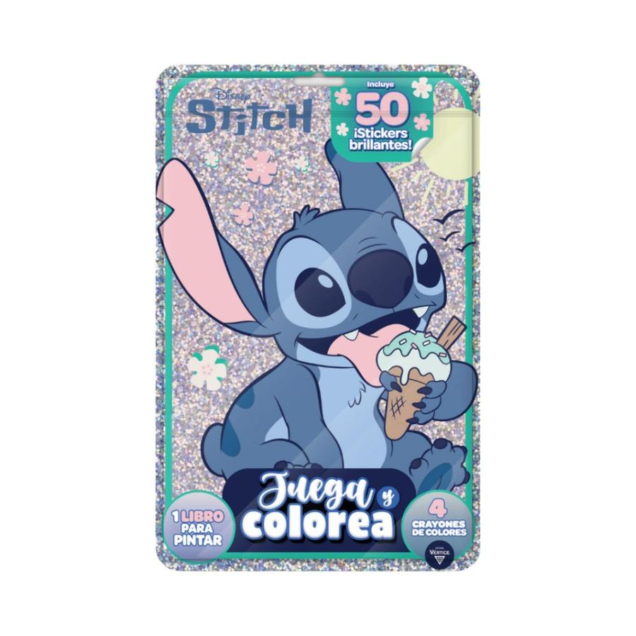 Libro Juega y Colorea Stitch Flow Pack