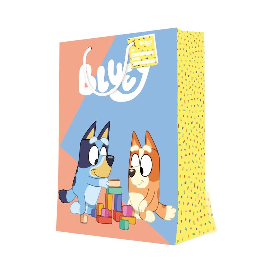 Coleccionable Bolsa Regalo Grande Bluey 32x26x12 cm