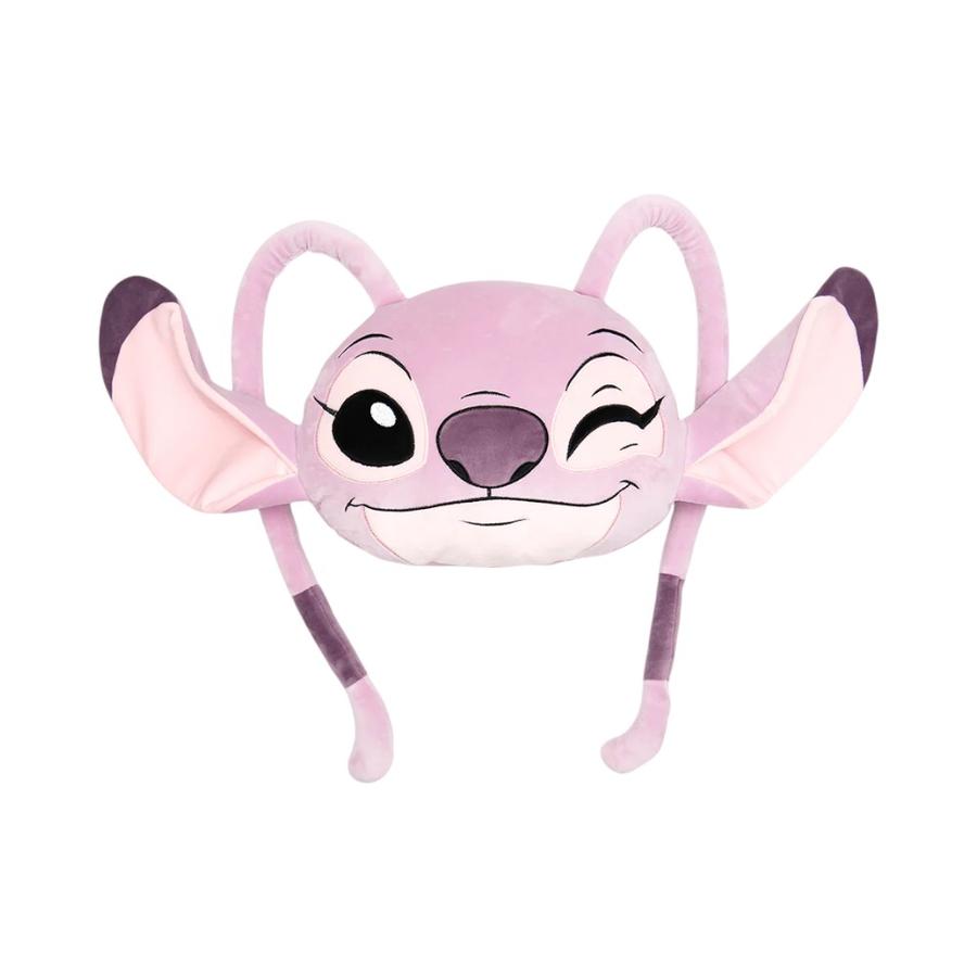 Cojín Infantil Forma Disney Stitch Angel Lila