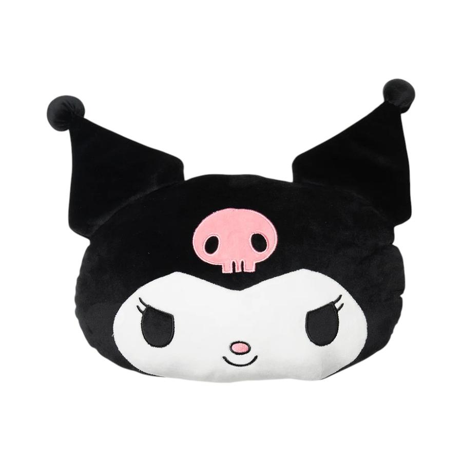 Cojín Velour con Forma Hello Kitty Kuromi Negro/Blanco