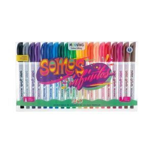 Estuche Garage Company 20 Tiralíneas de Colores