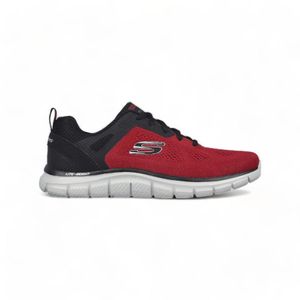 Zapatillas Hombre Skechers Track Rojo