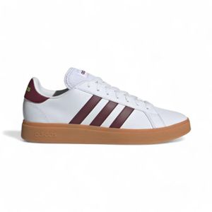 Zapatillas Urbanas Hombre Adidas Grand Court TD Blanco/Rojo
