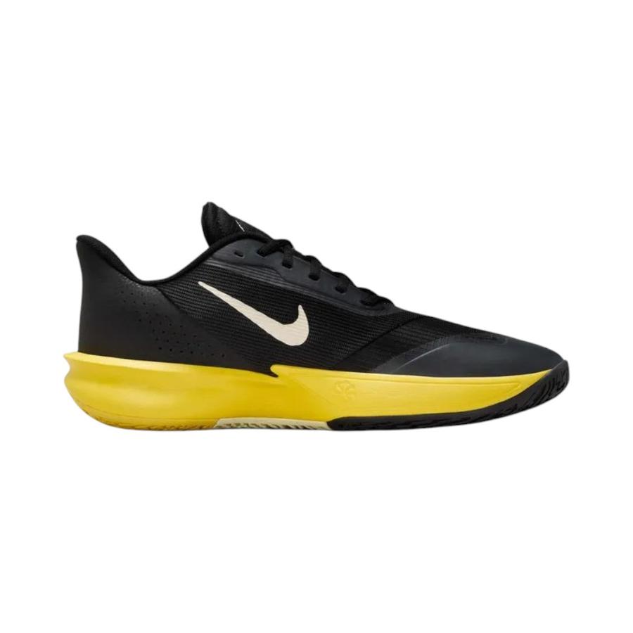 Zapatillas Hombre Nike Precision 7 Básquet Negro/Amarillo