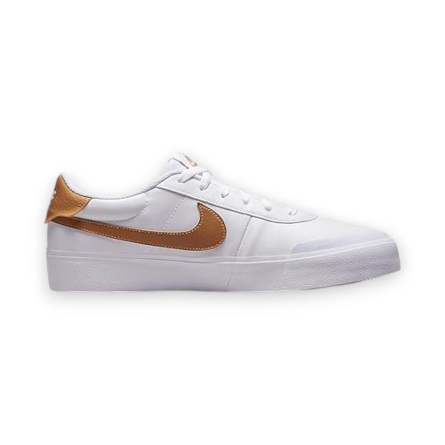 Zapatillas Urbanas Hombre Nike Court Shot Blanco/Café
