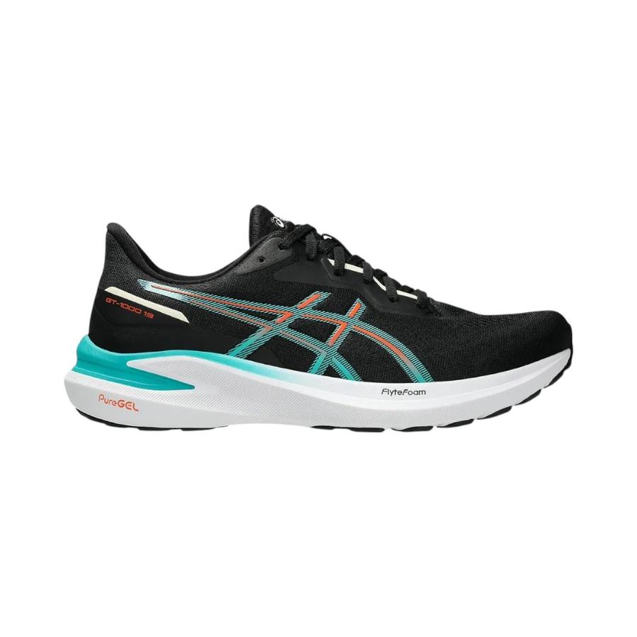 Zapatillas Running Hombre Asics GT-1000 13 Negro/Celeste