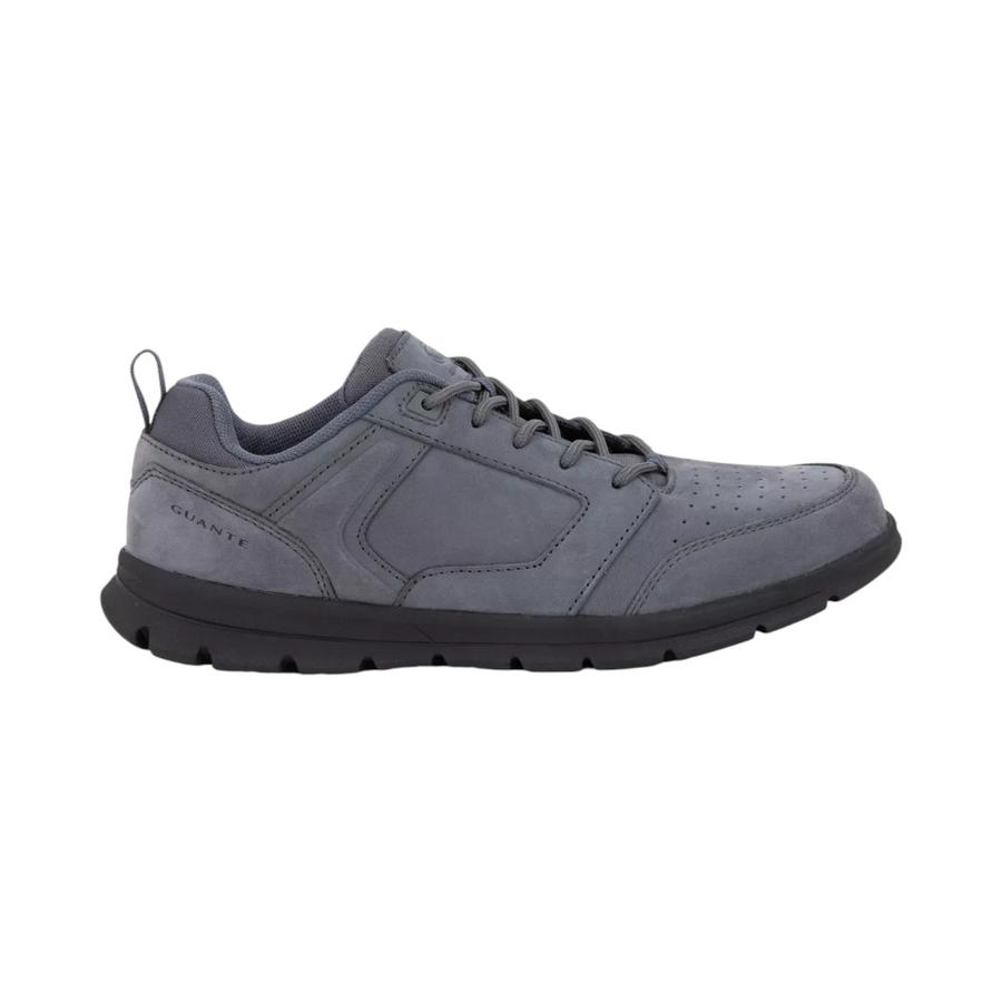 Zapato Casual Hombre Guante Conway Cuero Gris