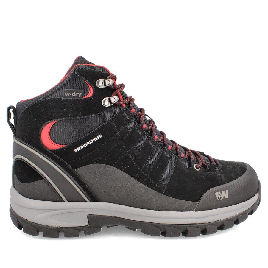 Botín Outdoor Hombre Weinbrenner Battuta Mid Negro