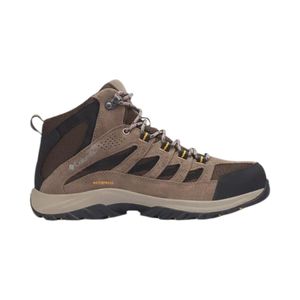 Botín Outdoor Hombre Columbia CrestWood Mid Waterproof Café