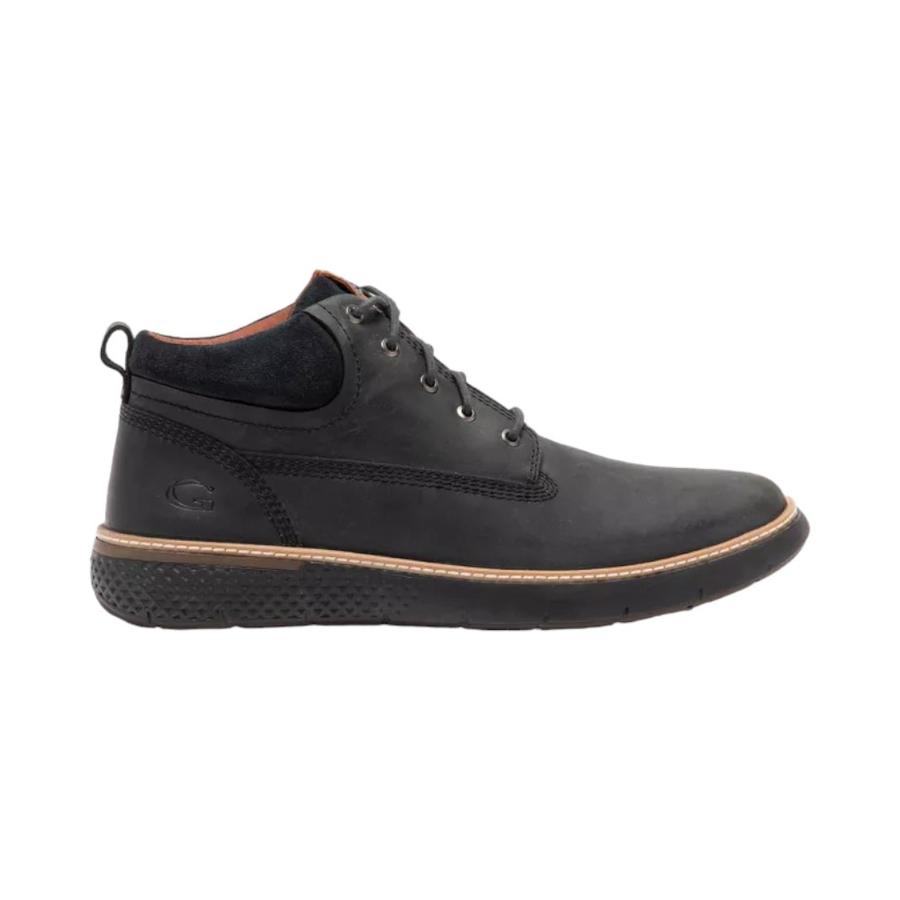 Botín Casual Hombre Guante Colorado Negro