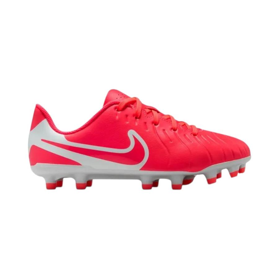 Zapatillas Fútbol Niños Nike Tiempo Legend 10 Club MG Rojo