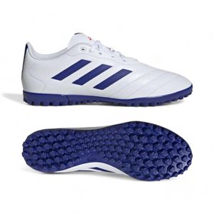 Zapatillas Fútbol Hombre Adidas Goleto VIII Turf Blanco/Azul