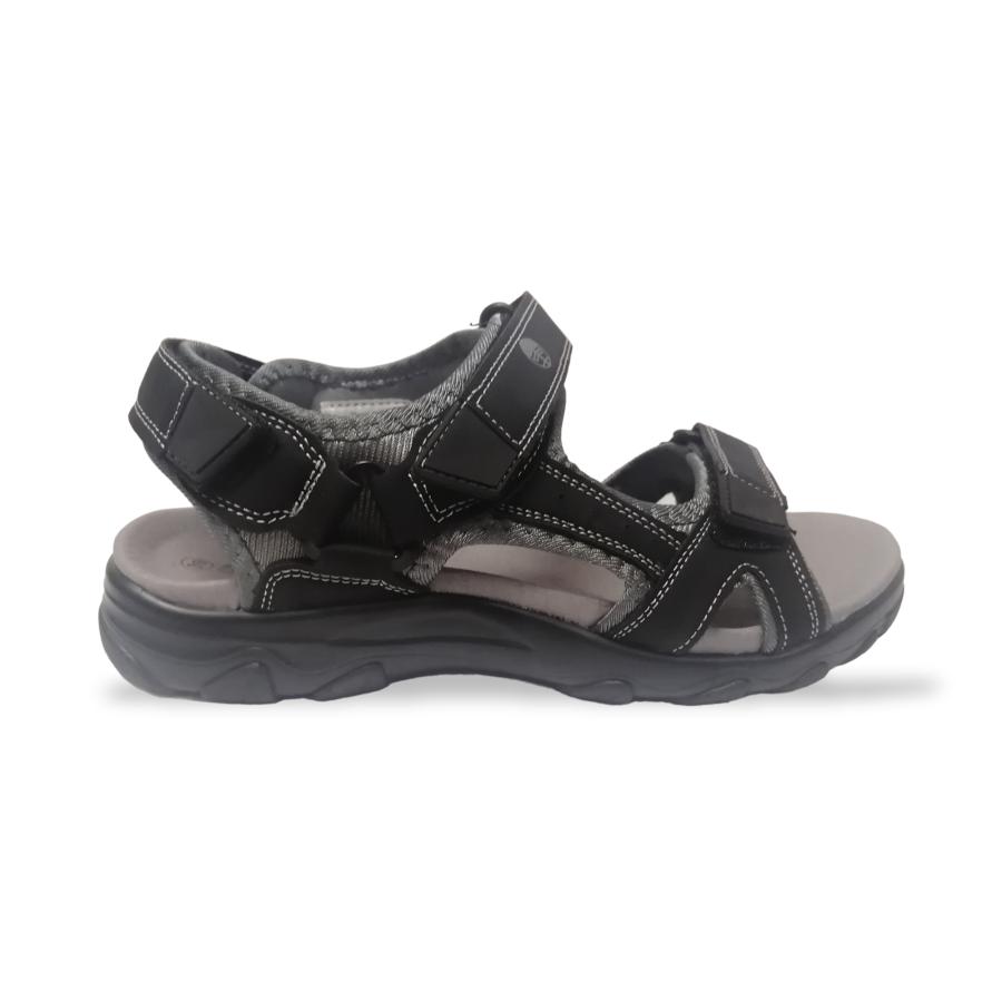 Sandalia Casual Hombre Steem Land Mapue Negro