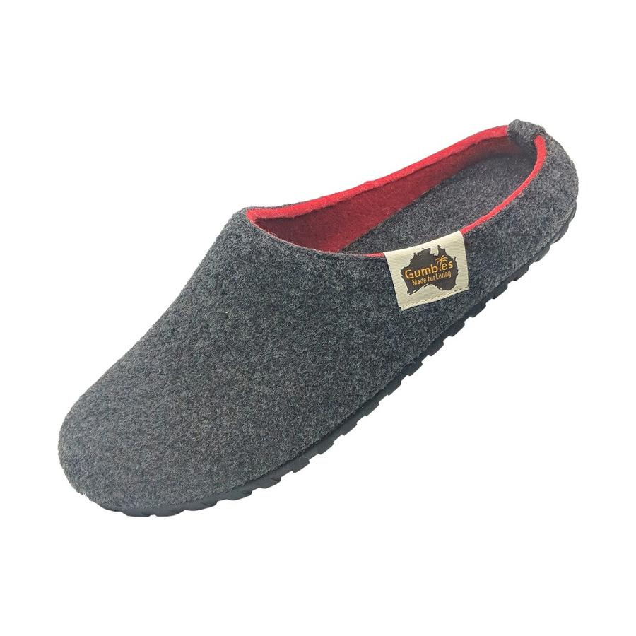 Pantufla Mujer Gumbies Outback Slippers Charcoal