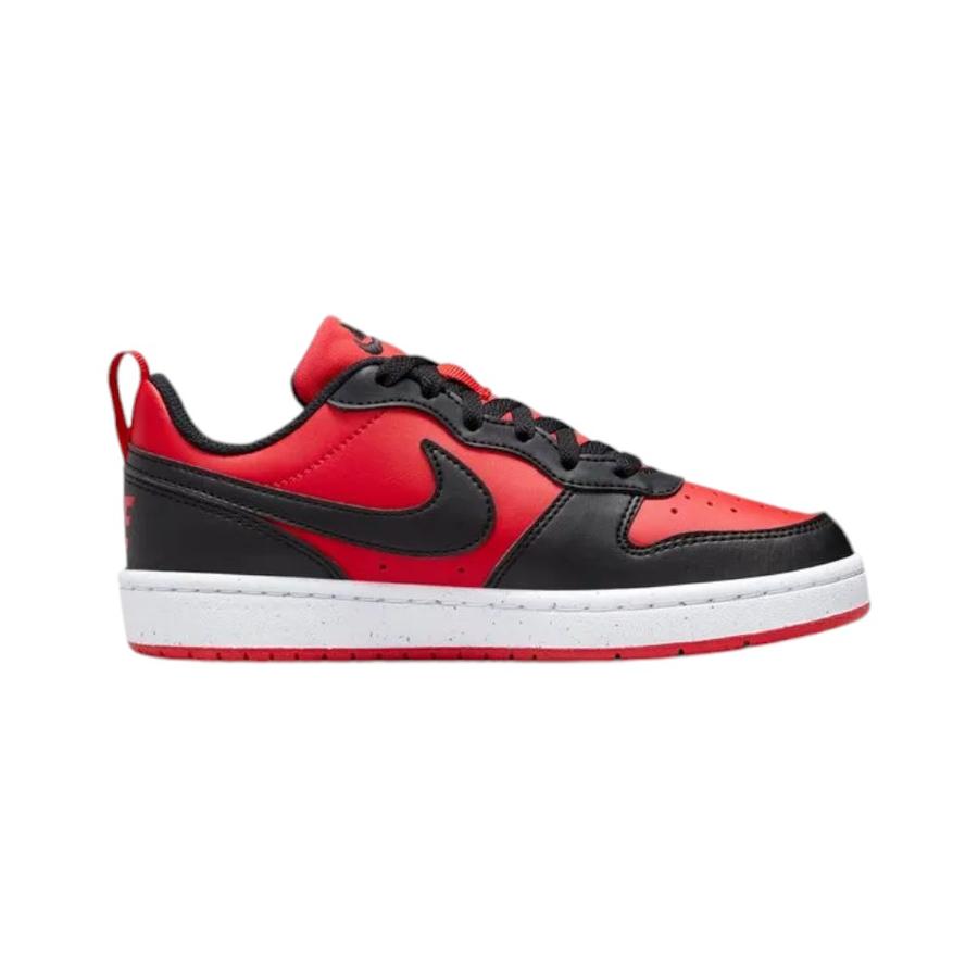 Zapatillas Nike Jr Court Borough Low Recraft Rojo/Negro