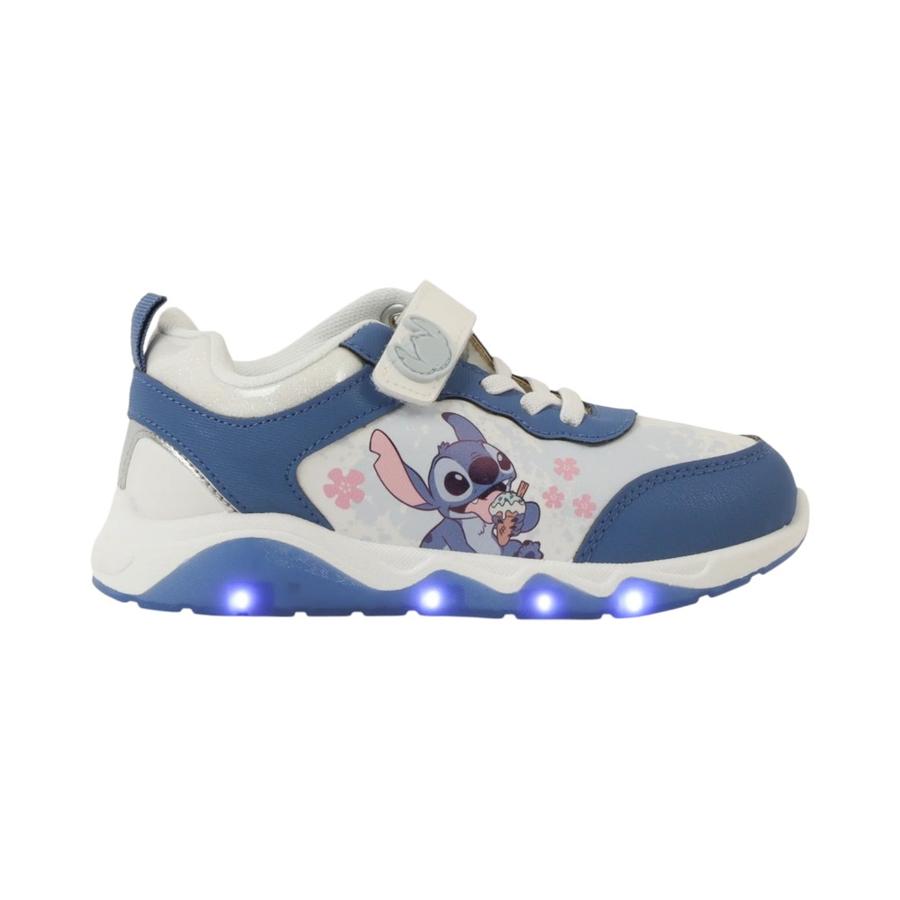 Zapatilla Infantil Luces Lilo & Stitch Ice Cream Disney Azul