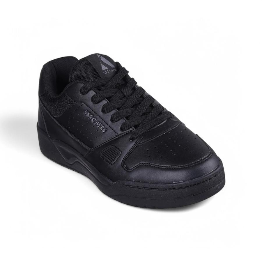 Zapatillas Colegio Hombre Skechers Koopa Tiebreak Low Negro
