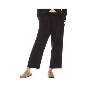 Pantalón Mujer Wados SW262402CMS Crop Lino Negro