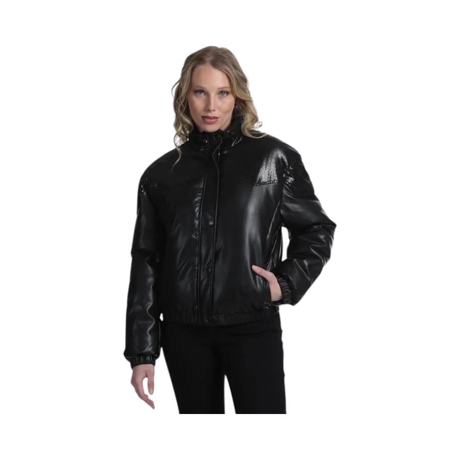 Parka Mujer Ellus Básica Larga Negro