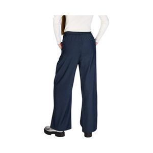 Pantalón Mujer Eclipse Ancho Pinzas Elena Azul Marino