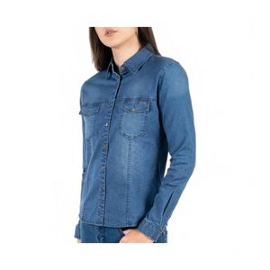 Blusa Mujer Ellus EF086685 Mezclilla Azul Medio