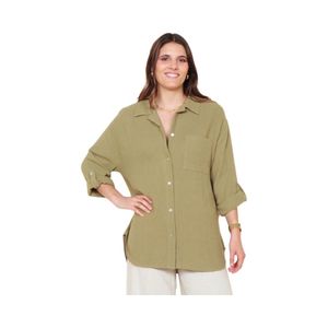 Blusa Manga Larga Mujer Wados Mujer Olivo