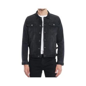 Chaqueta Hombre Ellus Trucker Techno Negro