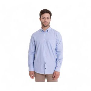 Camisa Hombre McGregor Manhattan Dobby Celeste